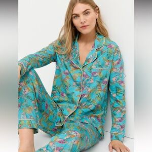 Johnny Was Carly Long pajama set size small